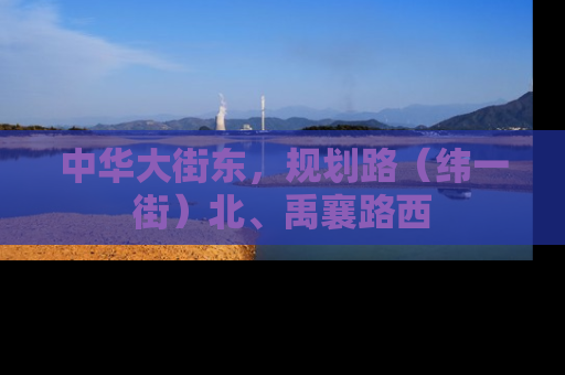 中华大街东，规划路（纬一街）北、禹襄路西