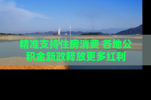 精准支持住房消费 各地公积金新政释放更多红利