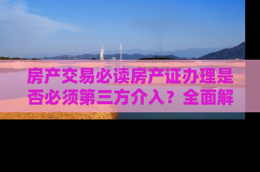 房产交易必读房产证办理是否必须第三方介入?全面解析办理流程与注意事项 房产交易必读房产证办理是否必须第三方介入?全面解析办理流程与注意事项