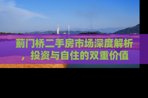 蓟门桥二手房市场深度解析，投资与自住的双重价值
