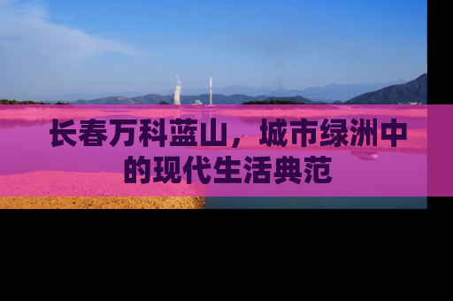 长春万科蓝山，城市绿洲中的现代生活典范