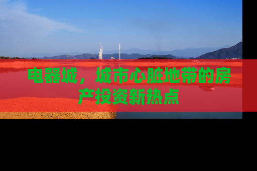 电器城，城市心脏地带的房产投资新热点