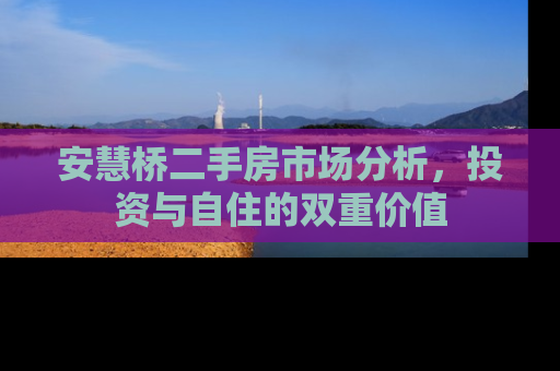 安慧桥二手房市场分析，投资与自住的双重价值