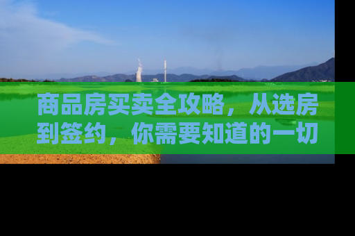 商品房买卖全攻略，从选房到签约，你需要知道的一切