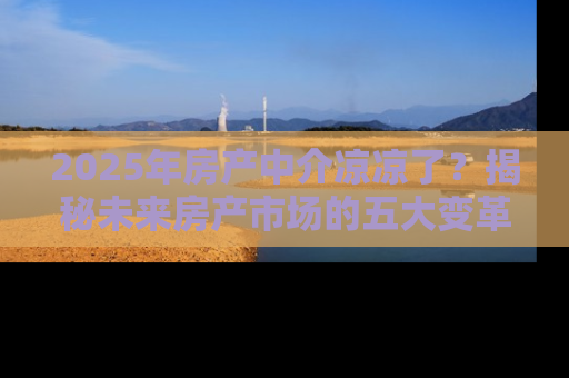 2025年房产中介凉凉了？揭秘未来房产市场的五大变革