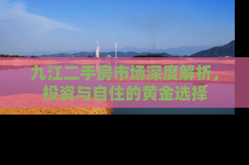 九江二手房市场深度解析，投资与自住的黄金选择