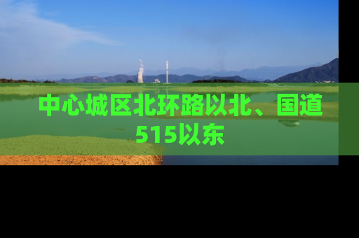 中心城区北环路以北、国道515以东