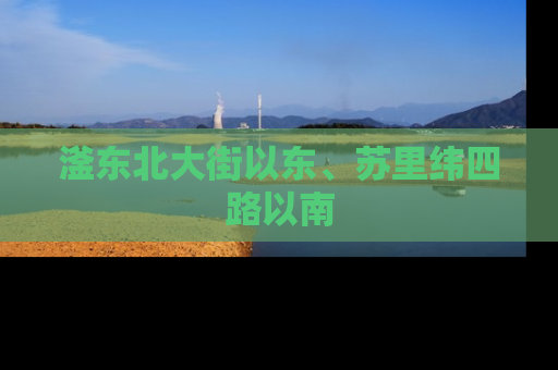 滏东北大街以东、苏里纬四路以南