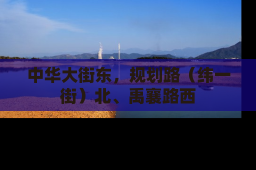 中华大街东，规划路（纬一街）北、禹襄路西