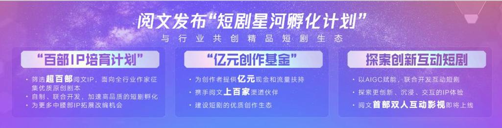 阅文集团设立亿级生态扶持基金推动